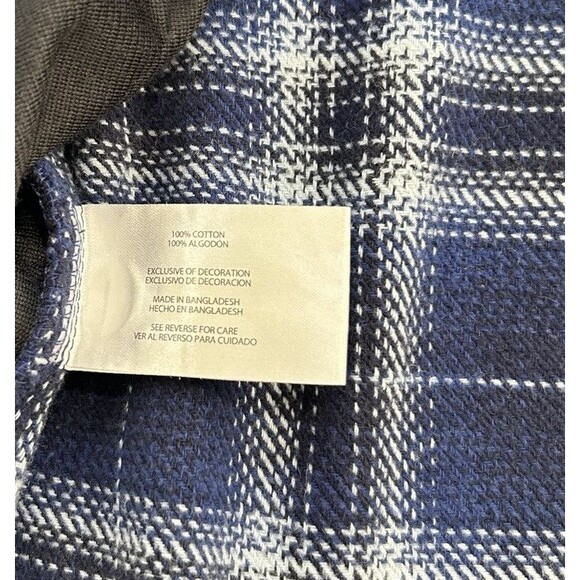 Woolrich Mens Shirt Extra Large Button Up Flannel Thick Shacket Pockets Heavy - Picture 11 of 11